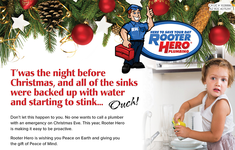Rooter Hero Plumbing Christmas Plumbing Special