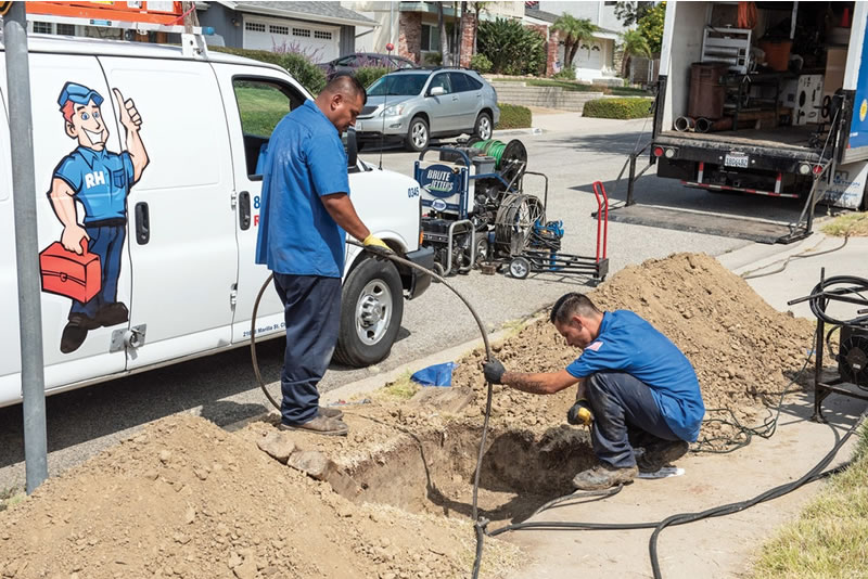 Trenchless Sewer Repair in Upland, CA