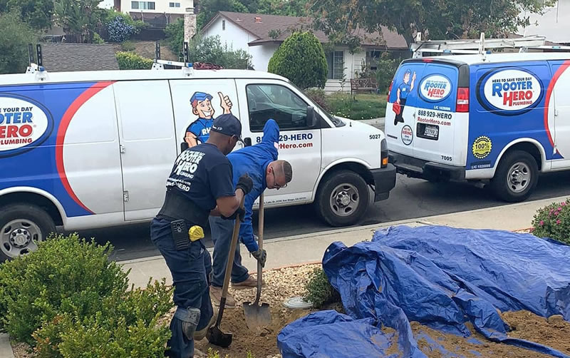 Sewer Repair in Bel Marin Keys, CA